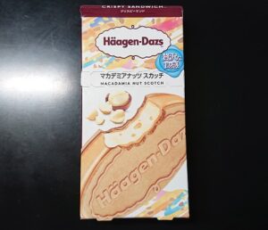 ハーゲンダッツ マカデミアナッツ クリスピーサンド スカッチ コンビニ どこで売ってる