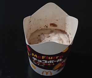 マックフルーリー チョコボール 売り切れ